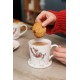 Mikasa TipperleyHill Robin Fine China Mug and Coaster Set, 380ml Mikasa TipperleyHill Robin Fine China Mug and Coaster Set, 380ml