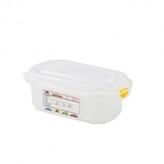 Neville Genware GN Storage Container 1/9 65mm Deep 0.6L 17.6 x 10.8 x 6.5cm (L x W x H)