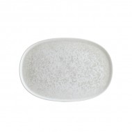 Neville Genware Lunar White Hygge Oval Dish, 33cm 33 x 23cm (L x W)