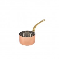 Neville Genware Mini Copper Sauce Pan 7.8 x 4.5cm (Dia x H) - 20cl/7oz
