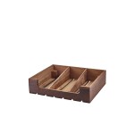 Neville Genware Rustic Wooden Display Crate GN 1/2