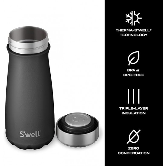 S well Black Onyx Traveler, 470ml - Triple Layered, 10316-B17-00401EU Shop quality S well Black Onyx Traveler, 470ml - Triple Layered in Kenya from vituzote.com Shop in-store or online and get countrywide delivery!
