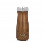 S'well Teakwood Traveler Triple Layer Vacuum Travel Cup, 470ml