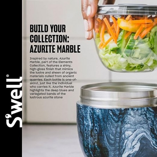 S well Traveler Drinks Bottle, Azurite Marble, 470ml - Triple Layered, 10316-H20-60940EU Shop quality S well Traveler Drinks Bottle, Azurite Marble, 470ml - Triple Layered in Kenya from vituzote.com Shop in-store or online and get countrywide delivery!
