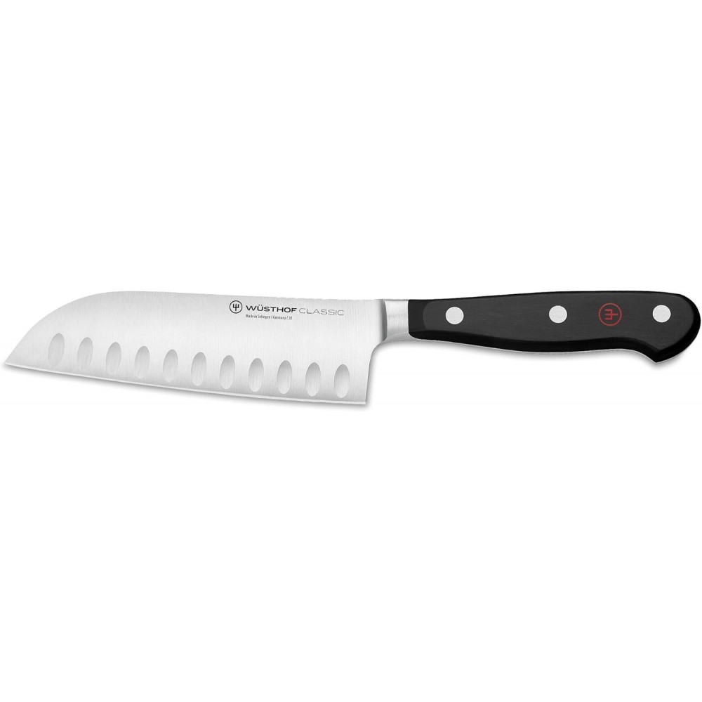 Knives WÜSTHOF Classic 5" Hollow Edge Santoku Knife,