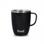 S'well Onyx triple-layered, vacuum-insulated Mug with Handle, 350ml