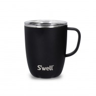 S'well Onyx triple-layered, vacuum-insulated Mug with Handle, 350ml