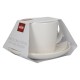 Shop quality La Cafetière Barcelona Modern Style Ceramic Coffee Cup and Saucer Set, 300ml in Kenya from vituzote.com Shop in-store or online and get countrywide delivery!