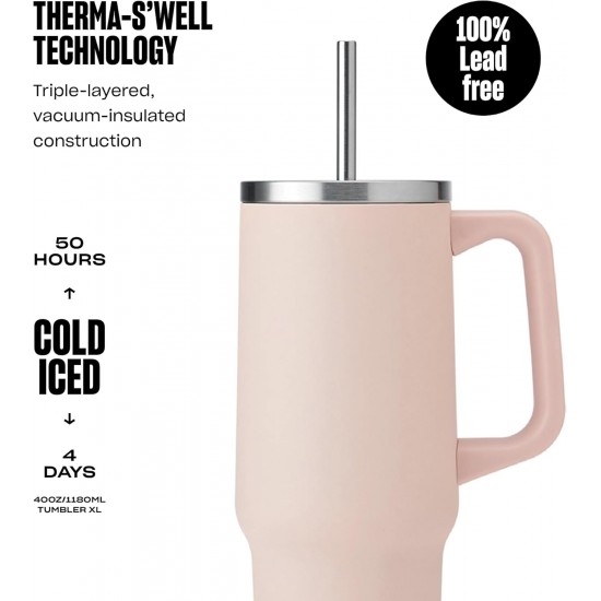 S well XL Reusable Drinks Tumbler With Straw, 1180ml, Himalayan Salt - Triple Layered, 5314927EU Shop quality S well XL Reusable Drinks Tumbler With Straw, 1180ml, Himalayan Salt - Triple Layered in Kenya from vituzote.com Shop in-store or online and get countrywide delivery!