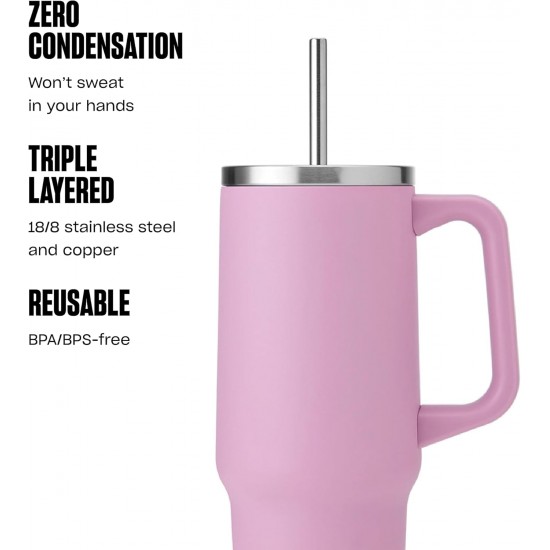 Shop quality S well XL Reusable Drinks Tumbler With Straw, 1180ml, Hydrangea Pink - Triple Layered in Kenya from vituzote.com Shop in-store or online and get countrywide delivery!