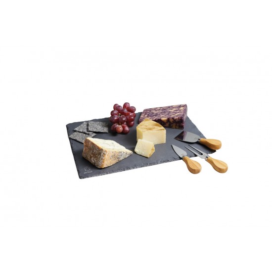 Artesà Slate Cheese Board and Knife Set in Gift Box, 4 Pieces Shop quality Artesà Slate Cheese Board and Knife Set in Gift Box, 4 Pieces in Kenya from vituzote.com Shop in-store or online and get countrywide delivery!