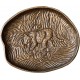 Shop quality Artesà Oval Serving Platter, Rustic Embossed Metal Plate with Leopard Design, 24 x 21cm in Kenya from vituzote.com Shop in-store or online and get countrywide delivery!