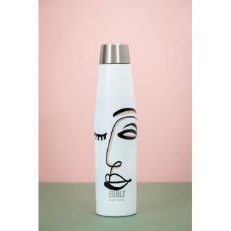 BUILT Apex Insulated Water Bottle, BPA-Free 18/8 Stainless Steel - 'Belle Vie' 540ml 