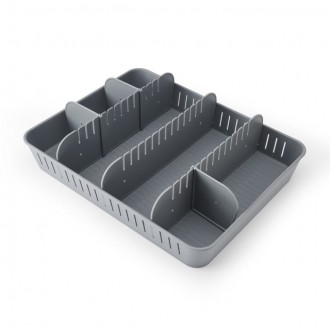 Copco Food Storage Container Organiser, Grey