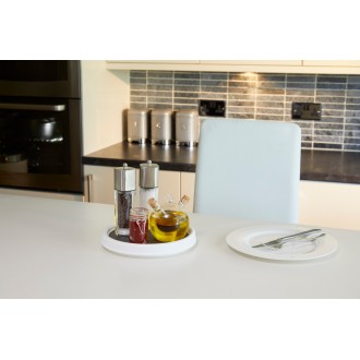 Copco Small White Lazy Susan Food Storage Solution, Diameter: 23 cm (9")