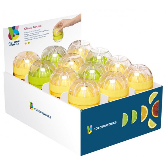 Colourworks Display of 24 Mini Citrus Juicers Shop quality Colourworks Display of 24 Mini Citrus Juicers in Kenya from vituzote.com Shop in-store or online and get countrywide delivery!