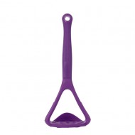 Colourworks Potato Masher with Built-In Scoop, Purple
