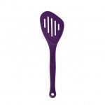 Colourworks Slotted Silicone Turner, Purple