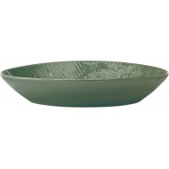 Maxwell & Williams Panama Oval Serving Dish in Gift Box, Stoneware, Kiwi Green, 32 x 23 cm