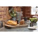 Industrial Kitchen Vintage-Style Metal / Wooden Fruit Bowl, 28 x 12 cm (11" x 5") - Grey, INDFRUITBASK Shop quality Industrial Kitchen Vintage-Style Metal / Wooden Fruit Bowl, 28 x 12 cm (11" x 5") - Grey in Kenya from vituzote.com Shop in-store or online and get countrywide delivery!