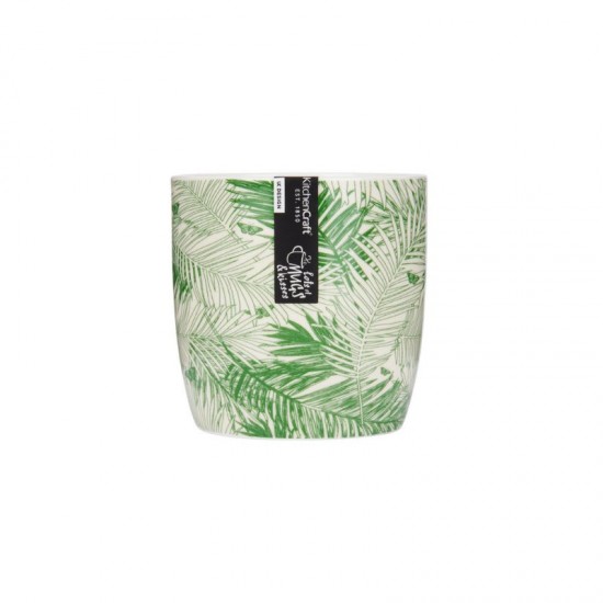 KitchenCraft China Barrel Shaped Mug, Palms, 425ml Shop quality KitchenCraft China Barrel Shaped Mug, Palms, 425ml in Kenya from vituzote.com Shop in-store or online and get countrywide delivery!