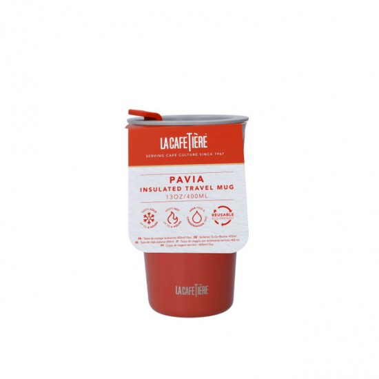 La Cafetière Pavia Insulated Travel Mug, 400ml, Red, LCDWTMUGRED Shop quality La Cafetière Pavia Insulated Travel Mug, 400ml, Red in Kenya from vituzote.com Shop in-store or online and get countrywide delivery!