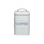 Living Nostalgia French Grey Coffee Tin