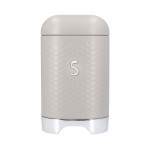 Lovello Sugar Storage Canister with Lid, Latte Cream