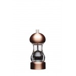 MasterClass Copper Effect Filled Capstan Pepper Mill, 14.5cm 