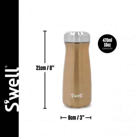 S well Pyrite Traveler Triple Layer Vacuum Travel Cup, 470ml Shop quality S well Pyrite Traveler Triple Layer Vacuum Travel Cup, 470ml in Kenya from vituzote.com Shop in-store or online and get countrywide delivery!