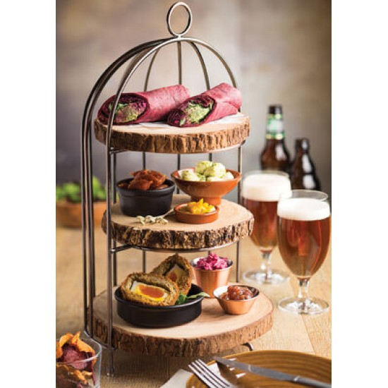 Utopia Birdcage Copper Finish Stainless Steel Cake Stand Utopia Birdcage Copper Finish Stainless Steel Cake Stand