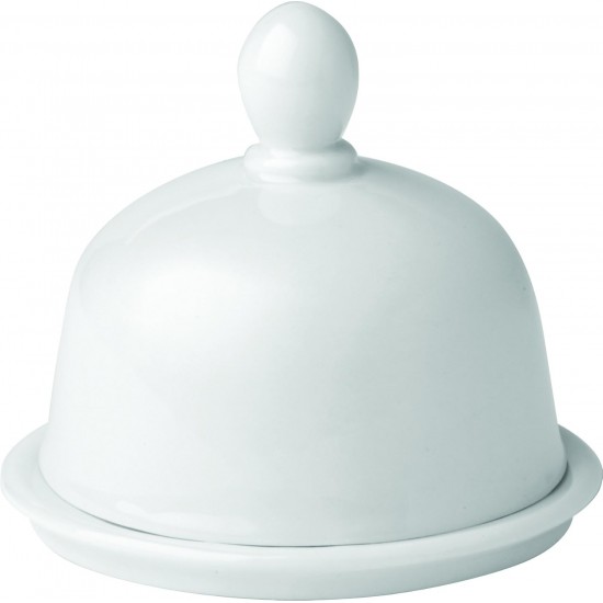 Utopia Covered Butter Dish with Lid 3" (8cm) Utopia Covered Butter Dish with Lid 3" (8cm)