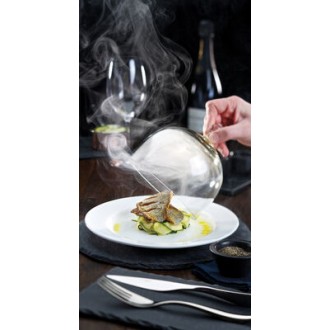 Utopia Glass Dining, Glass Cloche 7.5" (19cm) 