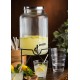 Utopia Ribbed Punch Barre with metal tap, 6 Liters Utopia Ribbed Punch Barre with metal tap, 6 Liters