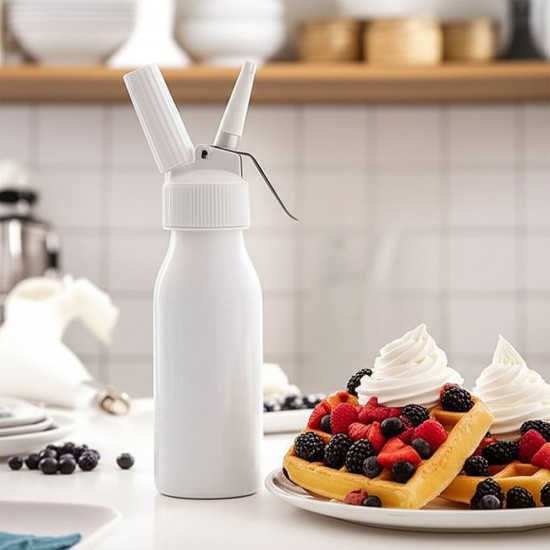 Neville Genware Cream Whipper 500ml White + 10 Free Bulb Neville Genware Cream Whipper 500ml White + 10 Free Bulb