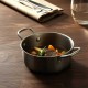 Neville GenWare Mini Stainless Steel Casserole Dish 12.8 x 4.2cm Neville GenWare Mini Stainless Steel Casserole Dish 12.8 x 4.2cm