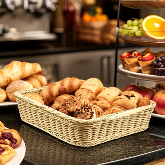 Neville Genware Polywicker Buffet Display Basket, 32 x 26 x 7cm (L x W x H), PWB-12 Shop quality Neville Genware Polywicker Buffet Display Basket, 32 x 26 x 7cm (L x W x H) in Kenya from vituzote.com Shop in-store or online and get countrywide delivery!