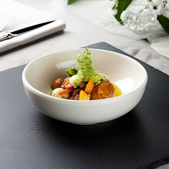 Neville Genware Lunar White Hygge Bowl, 14cm Neville Genware Lunar White Hygge Bowl, 14cm