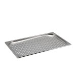 Neville Genware Perforated St/St Gastronorm Pan 1/1 - 20mm Deep