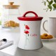 Shop quality Dunelm Poppy Coffee Storage Jar Red/White in Kenya from vituzote.com Shop in-store or online and get countrywide delivery!
