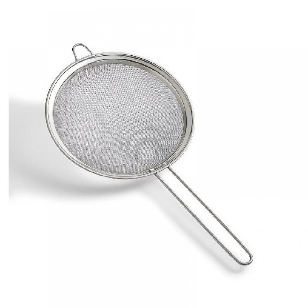 Kitchen Utensils Dunelm Stainless Steel Sieve, 16cm by