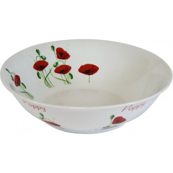 Shop quality Dunlem Poppy Design Ceramic Pasta Bowl, 23 cm Red/White in Kenya from vituzote.com Shop in-store or online and get countrywide delivery!