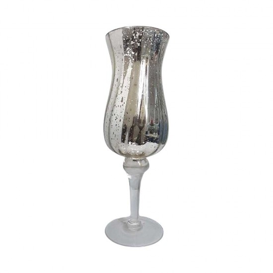 Shop quality Dunelm Molted Glass Hurricane Vase, 40cm in Kenya from vituzote.com Shop in-store or online and get countrywide delivery!