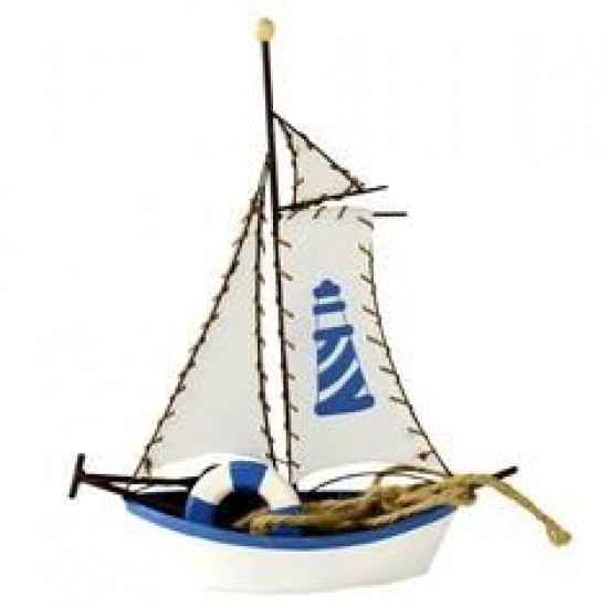 Shop quality Dunelm Decorative Boat, White and Blue 27 cm in Kenya from vituzote.com Shop in-store or online and get countrywide delivery!