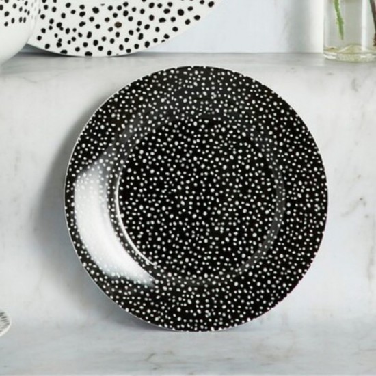 Shop quality Dunelm Porcelain Polka Dot Side Plate, Black, 19 cm in Kenya from vituzote.com Shop in-store or online and get countrywide delivery!