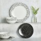 Shop quality Dunelm Dottie Black 12 Piece Dinner Set, Black/White in Kenya from vituzote.com Shop in-store or online and get countrywide delivery!