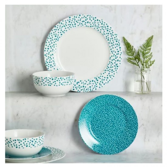 Shop quality Dunelm Polka Dot 12 Piece Dinner Set, Teal in Kenya from vituzote.com Shop in-store or online and get countrywide delivery!