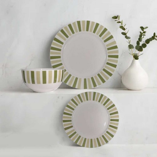 Shop quality Dunelm 12 Piece Dinner Set Pistachio Stripe in Kenya from vituzote.com Shop in-store or online and get countrywide delivery!