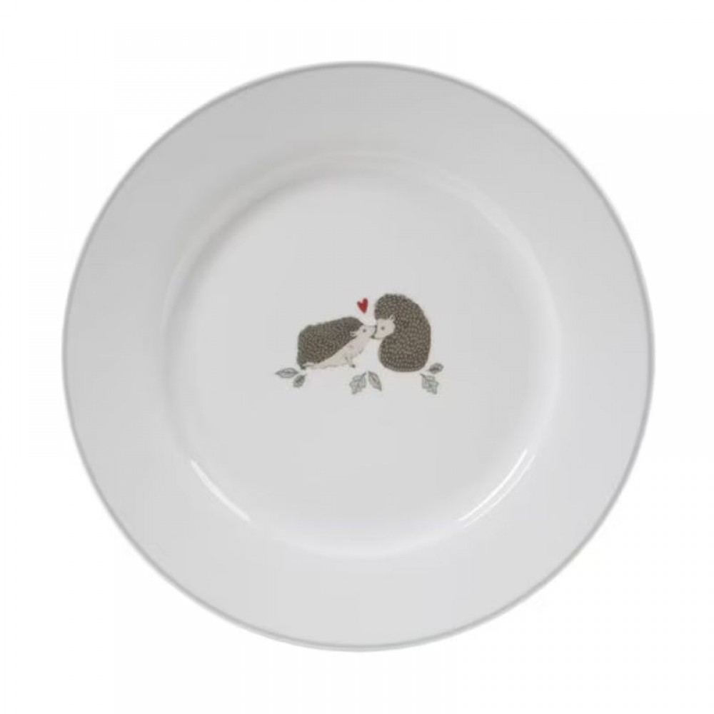 Dinner Sets Dunelm Porcelain Hedgehog Dinner Plate, 27cm