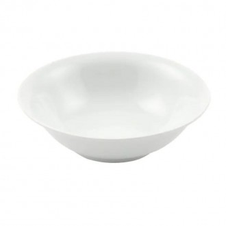 Dunelm Porcelain Cereal Bowl, Purity White